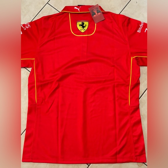 Formula 1 Jersey Ferrari Pirelli , Unisex - Picture 13 of 14